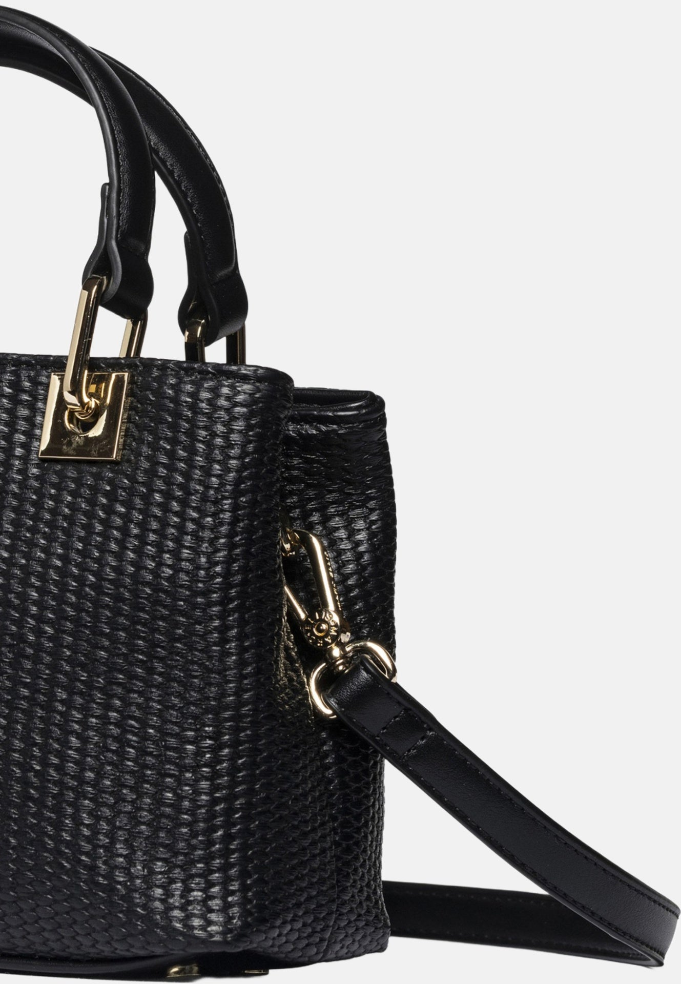 Krissy S Straw Borsa a mano Black