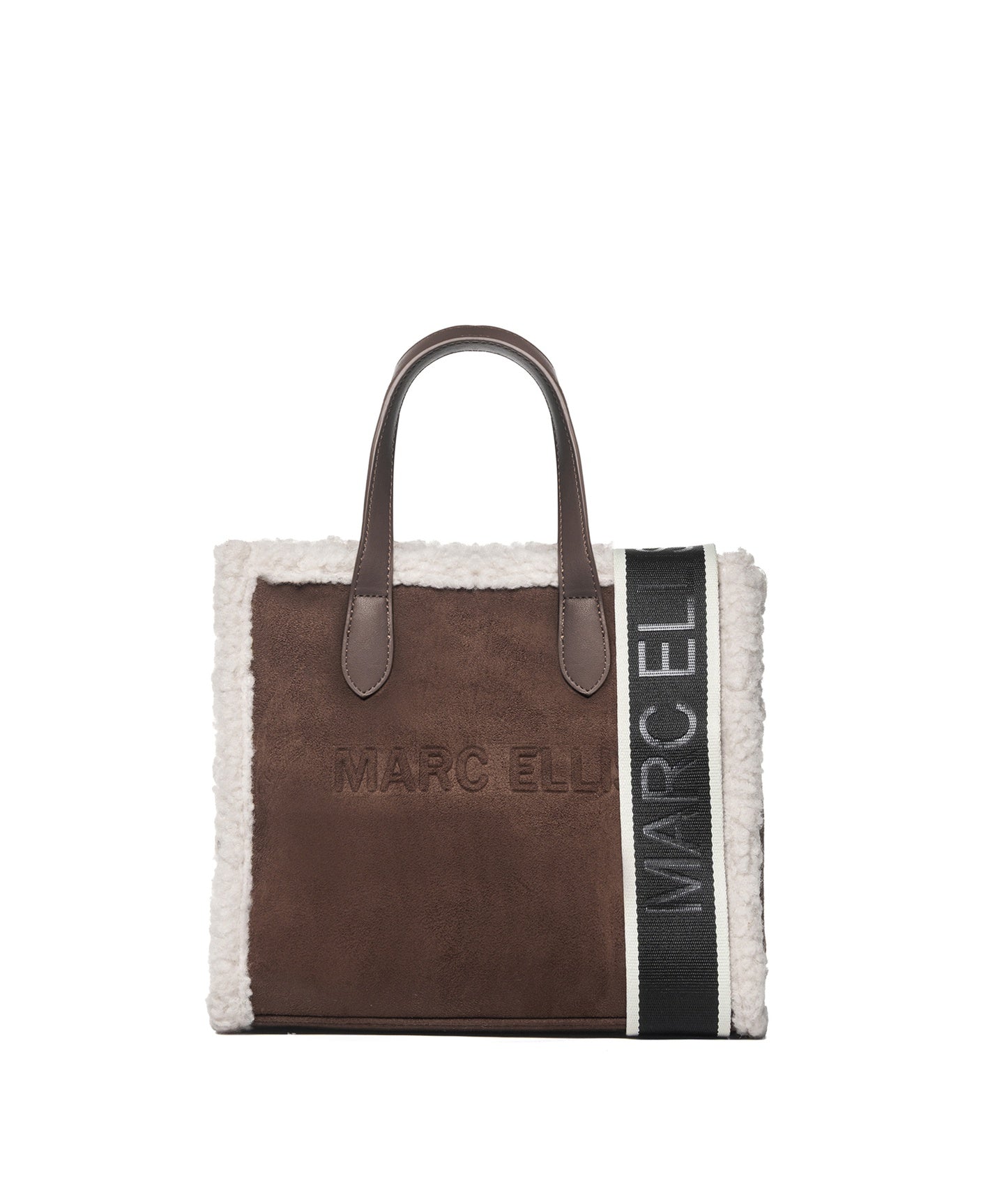 Buby Suede M Borsa a spalla | Marrone | Marc Ellis