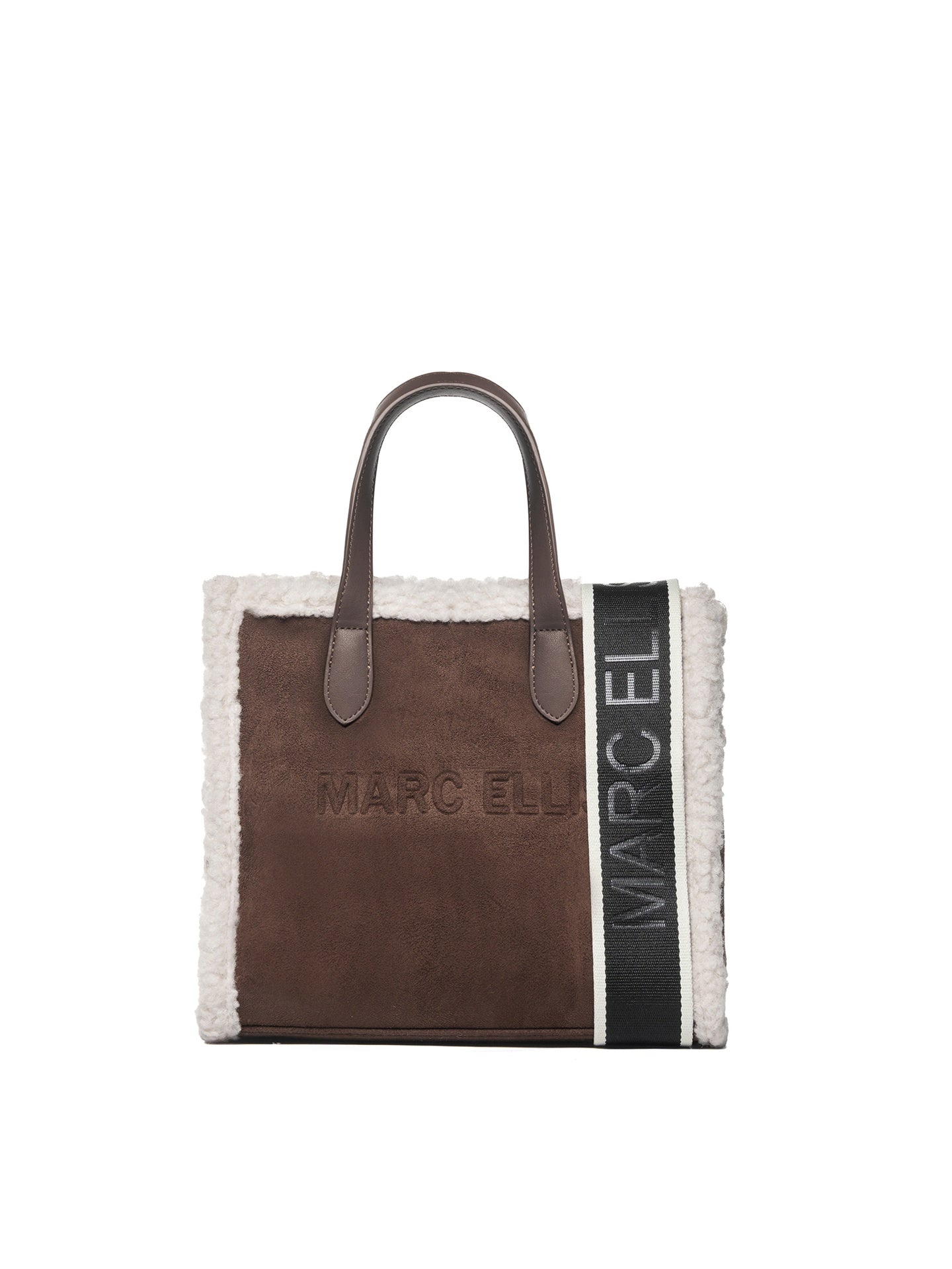 Buby Suede M Borsa a spalla | Marrone | Marc Ellis