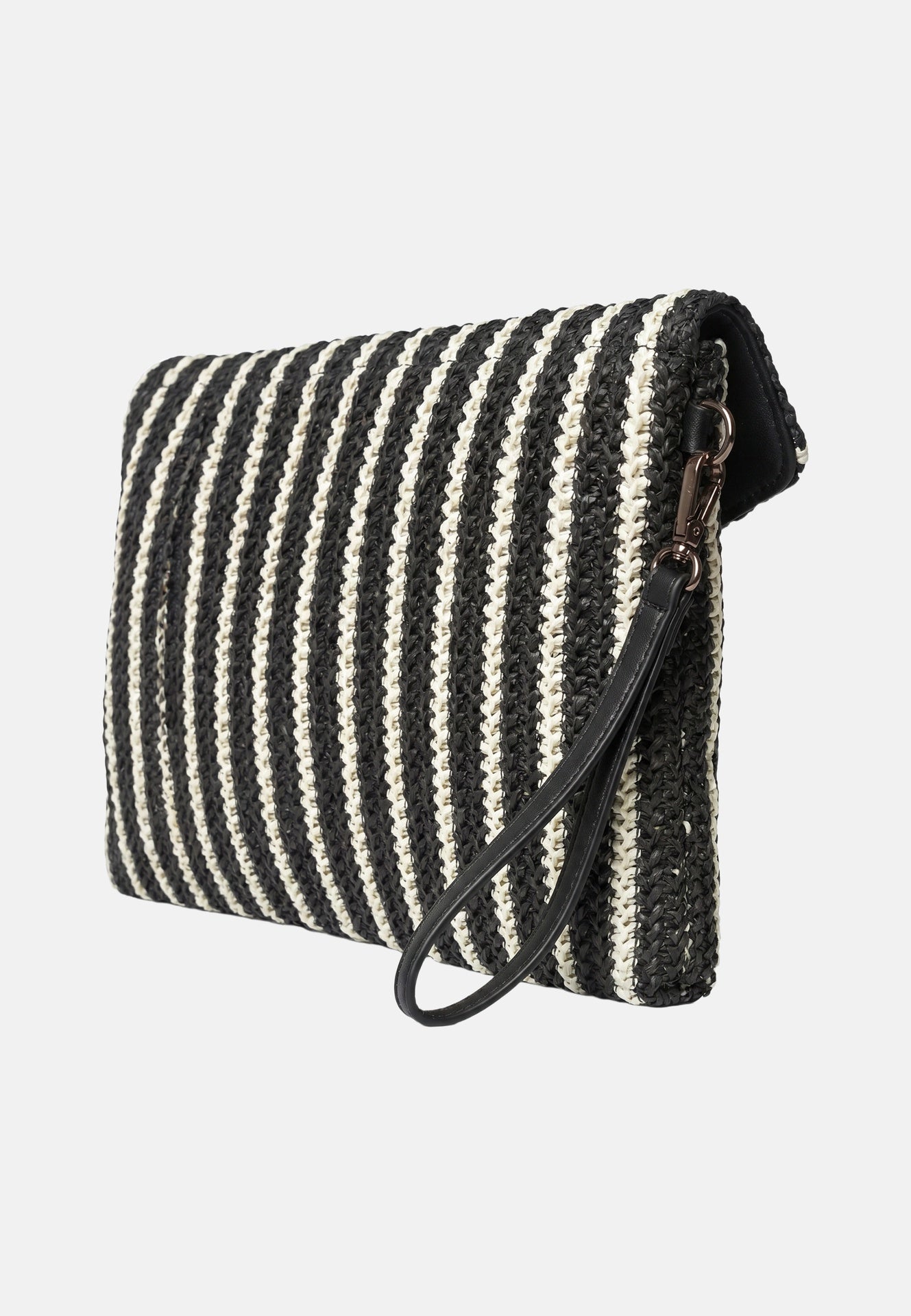 Buby Eivissa C. Borsa a mano Black and Beige