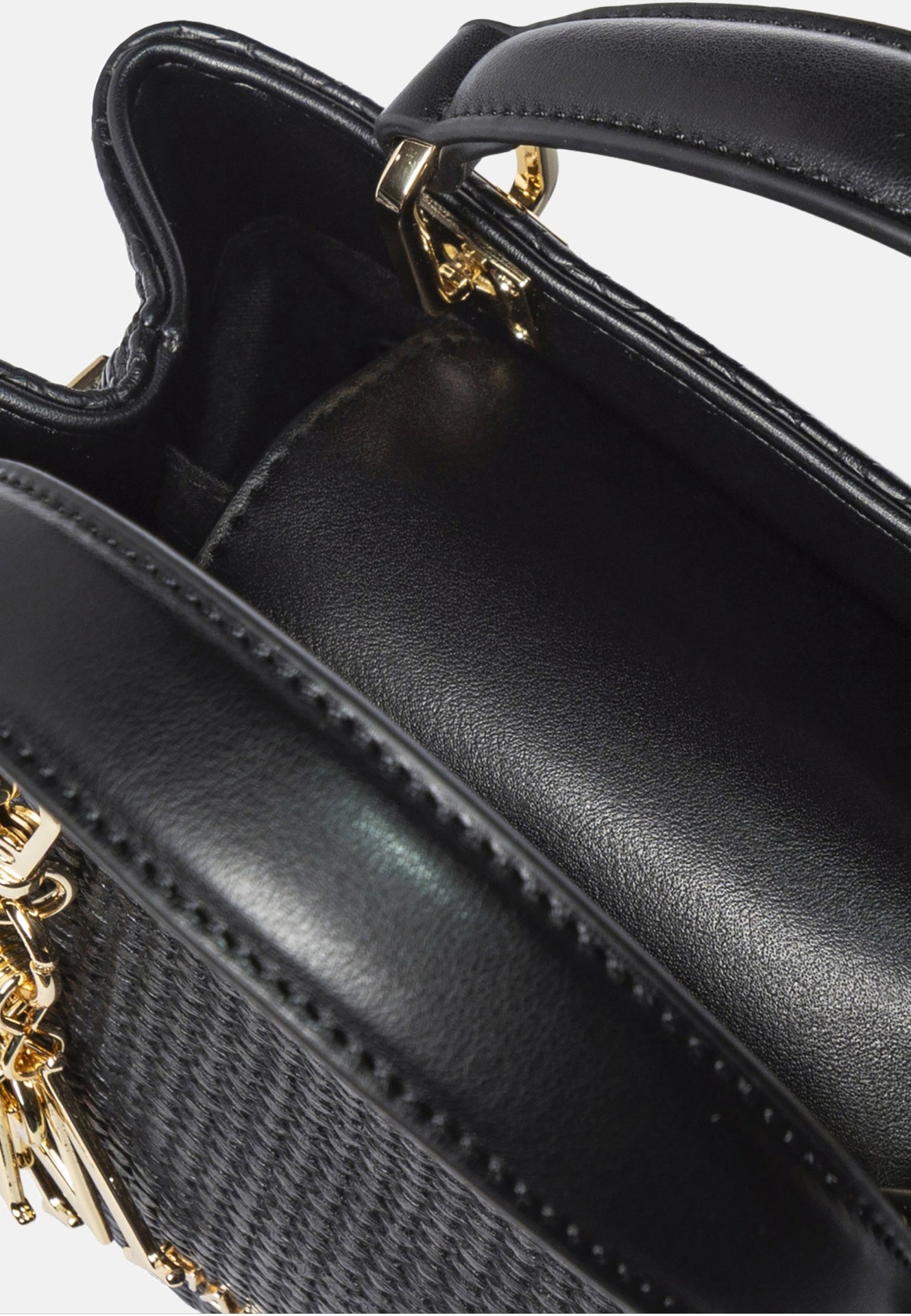 Krissy S Straw Borsa a mano Black
