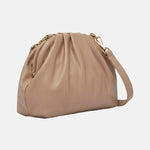 Daphne Studs Borsa a spalla Brown