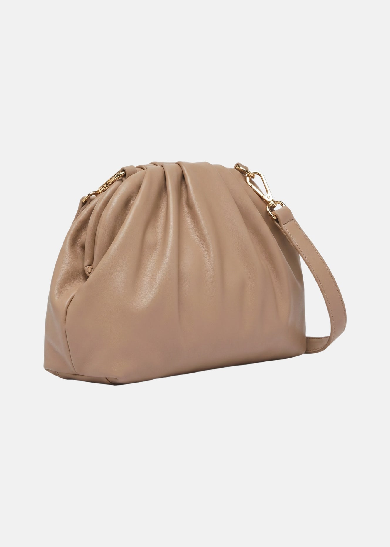 Daphne Studs Borsa a spalla Brown