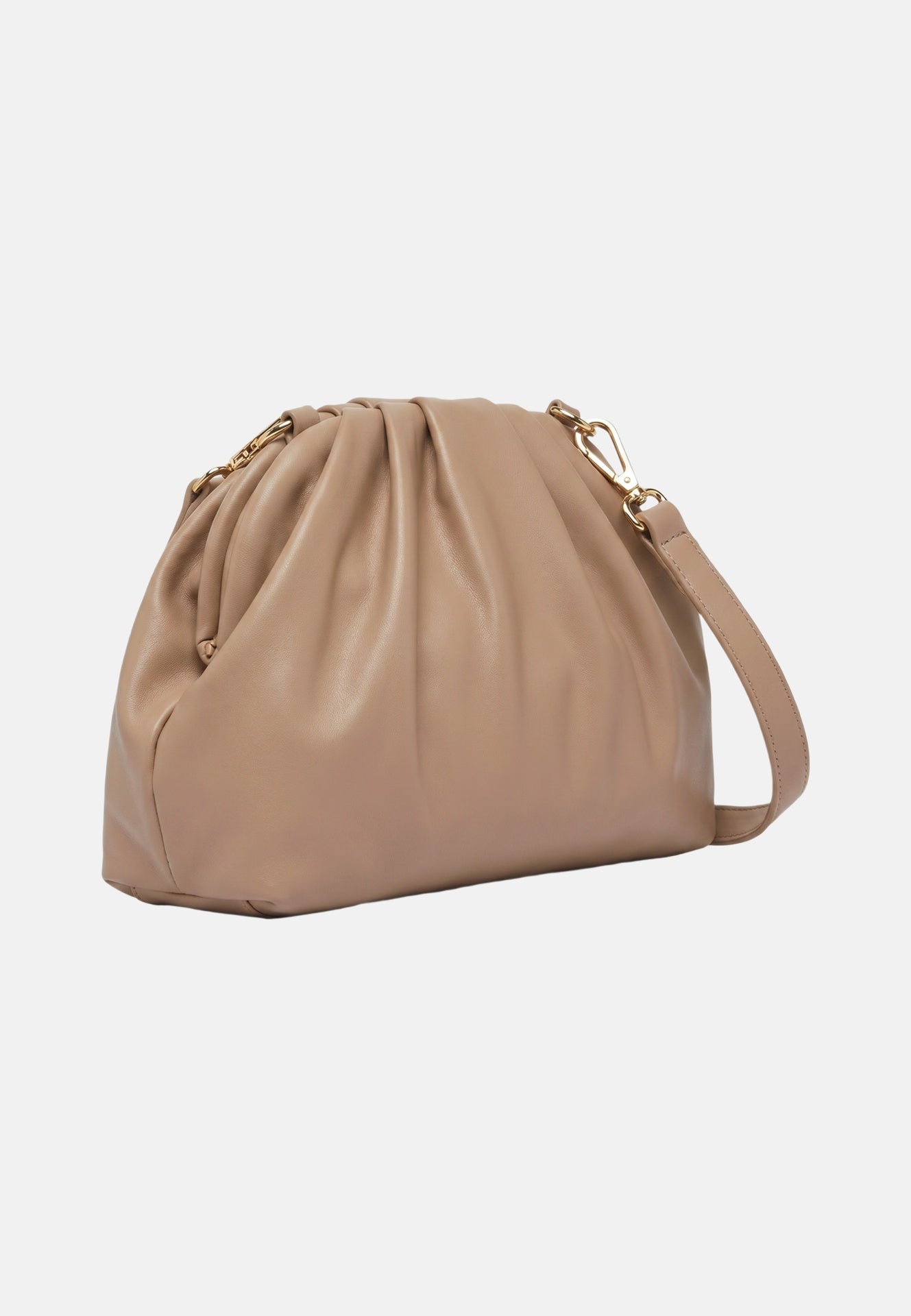 Daphne Studs Borsa a spalla Brown