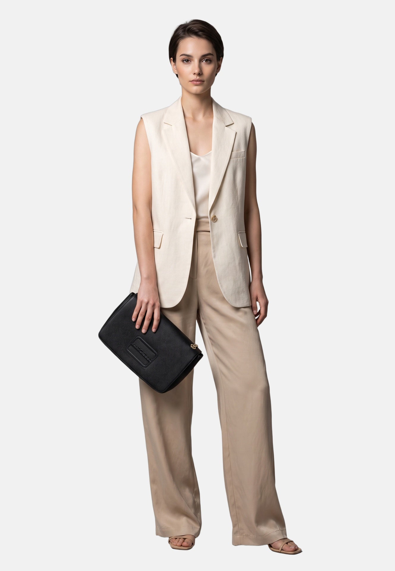 Victoria L Gr Borsa a spalla Black