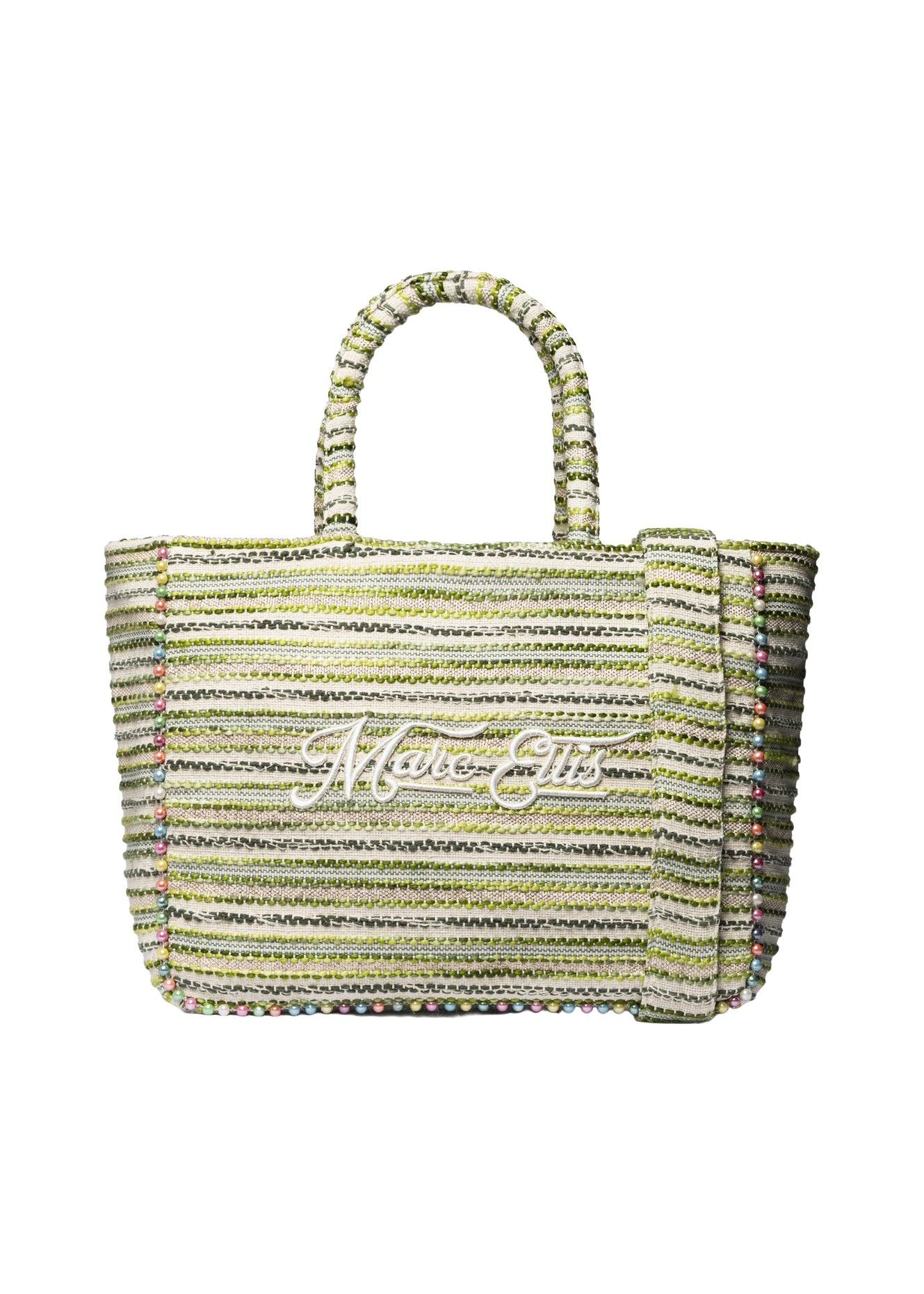 Buby L Indy 26 Borsa a mano Beige and Green