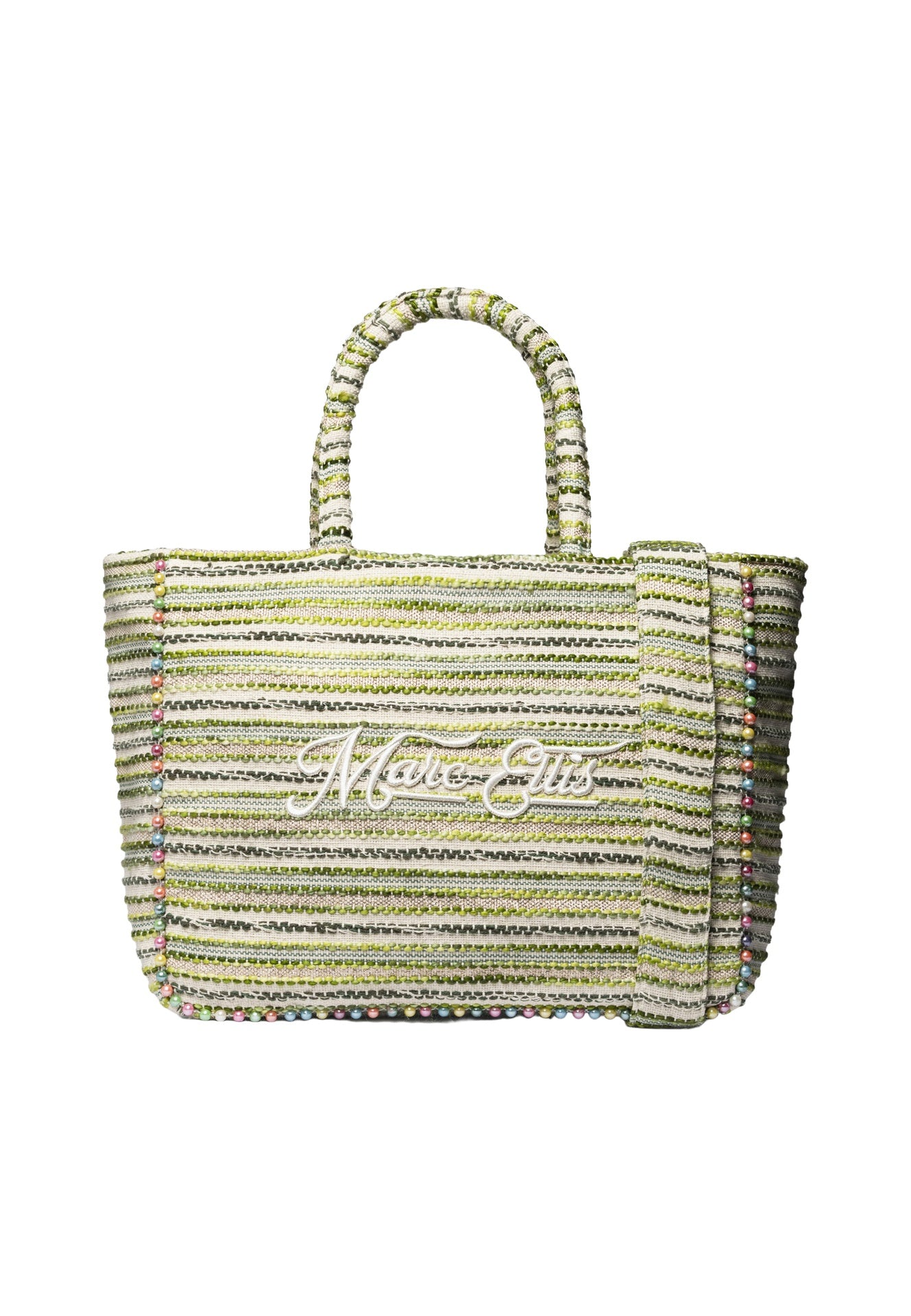 Buby L Indy 26 Borsa a mano Beige and Green
