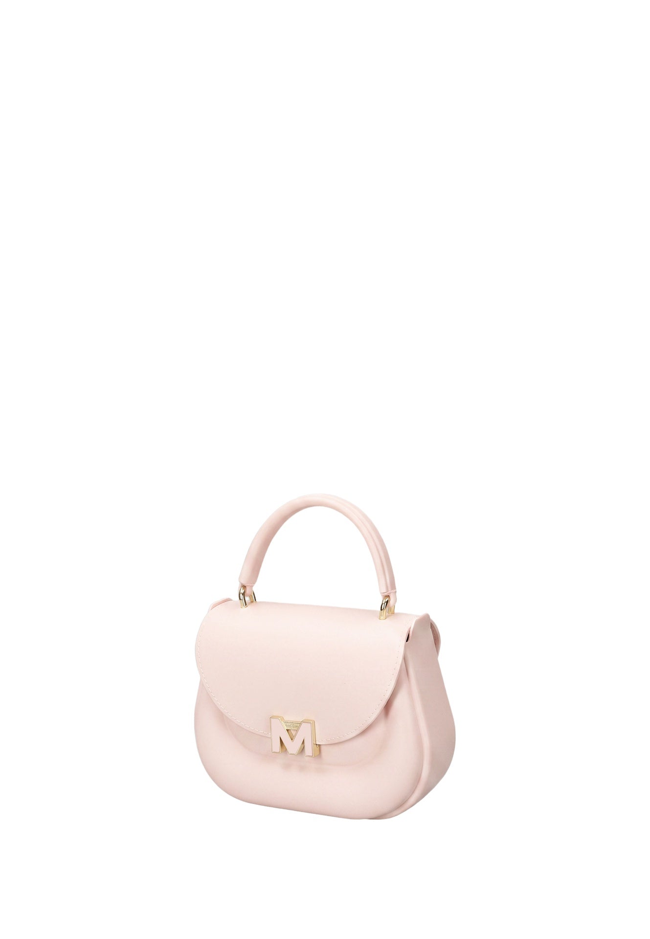 Flat Jelly 26 Borsa a mano Light Pink and Gold