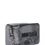Flat Sponge Cs Borsa a mano Silver and Silver