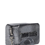 Flat Sponge Cs Borsa a mano Silver and Silver