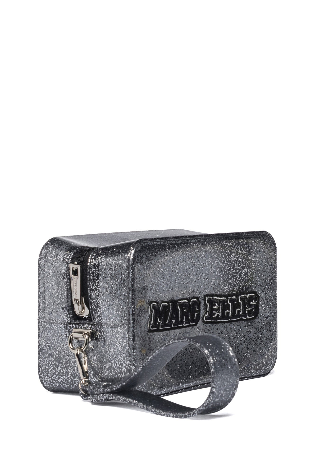 Flat Sponge Cs Borsa a mano Silver and Silver
