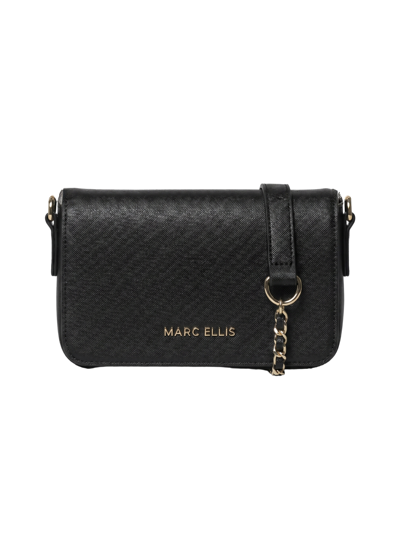Aurora M Mf Borsa a spalla Black