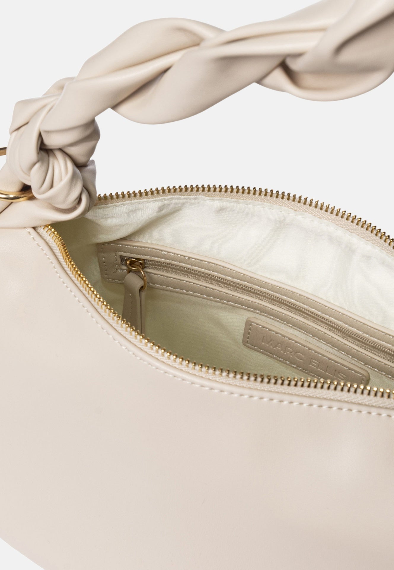 Julia Braid Borsa a spalla Beige