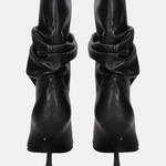 Stivaletto Black and Leopard