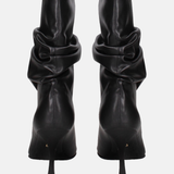 Stivaletto Black and Leopard