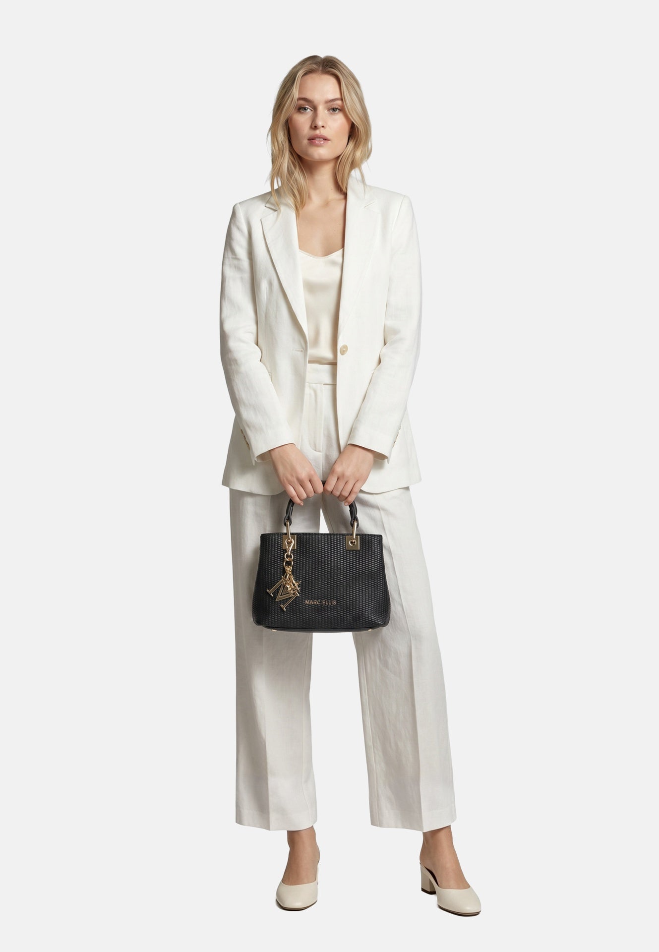 Krissy S Straw Borsa a mano Black
