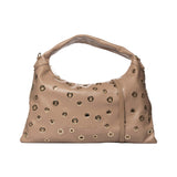 Mariah Studs Borsa a spalla Coffee