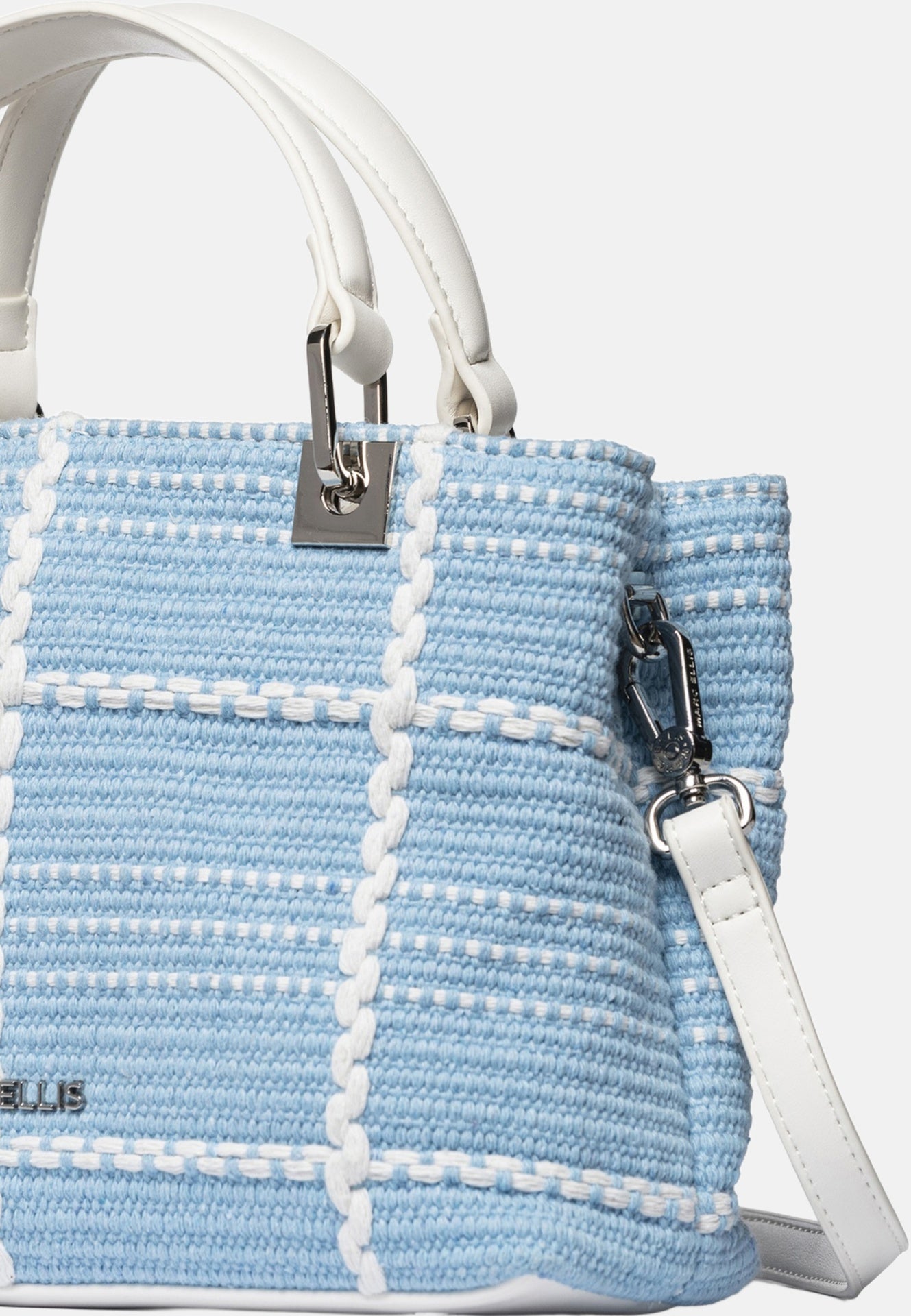 Krissy M Luxe Borsa a mano Sky Blue
