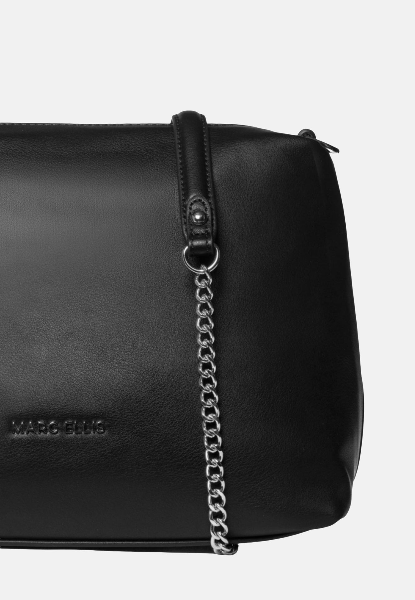 Alison Macro Lt Borsa a spalla Black and Silver