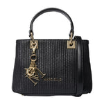 Krissy S Straw Borsa a mano Black