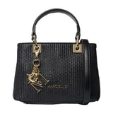 Krissy S Straw Borsa a mano Black