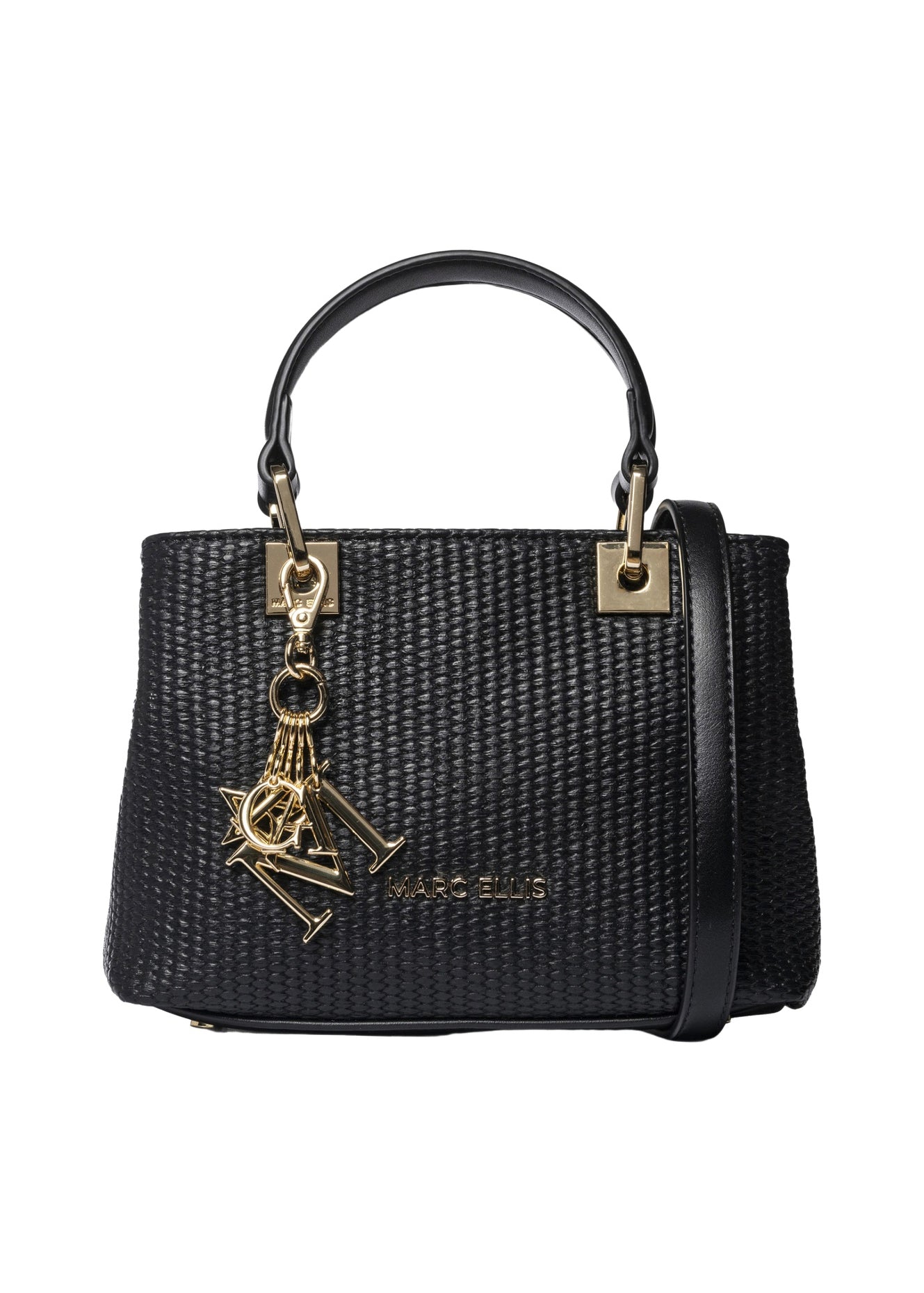 Krissy S Straw Borsa a mano Black