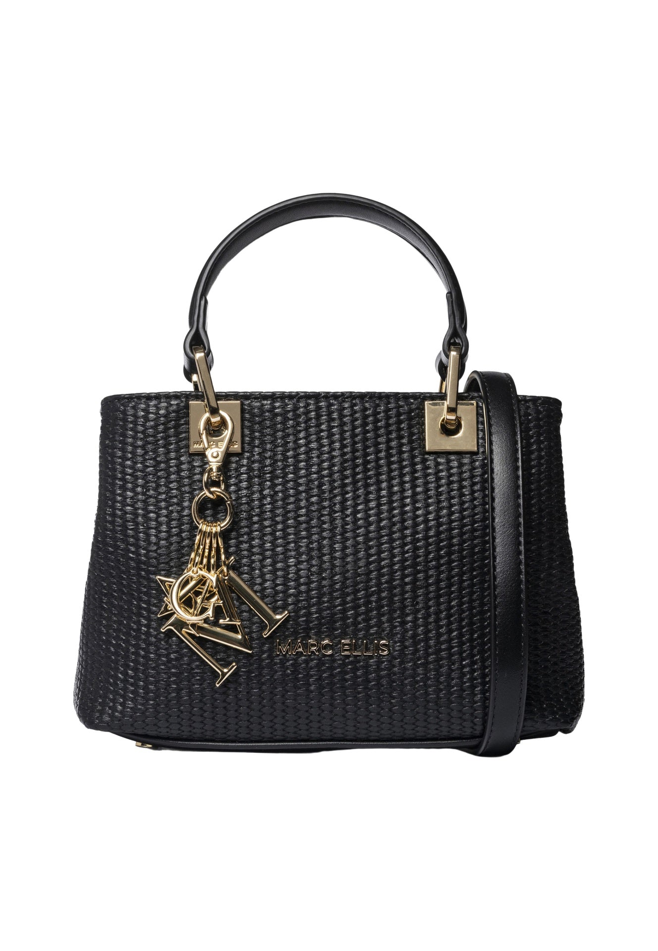 Krissy S Straw Borsa a mano Black