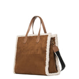 Buby Suede L Borsa a spalla | Cuoio Scuro