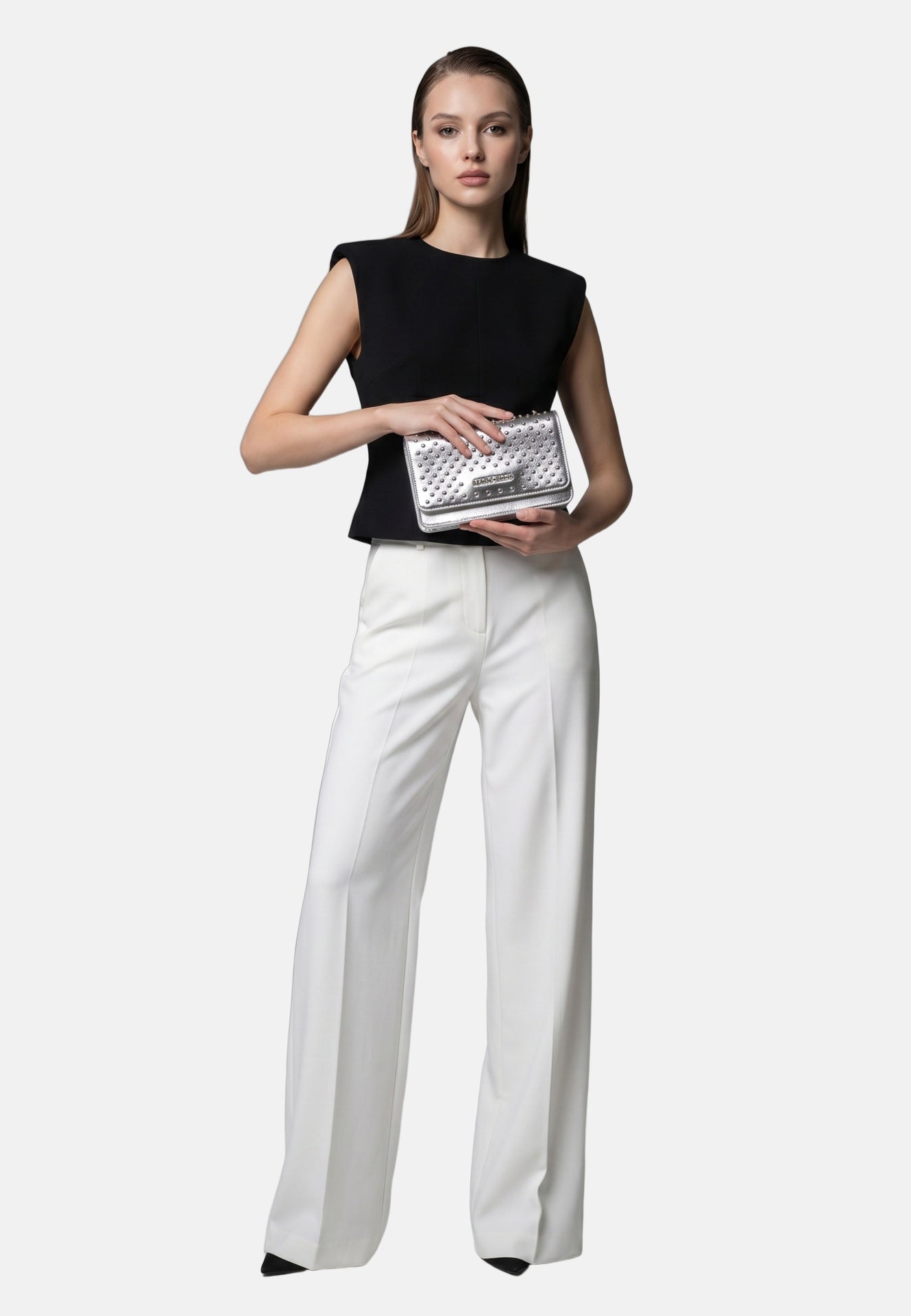 Janet Rock Borsa a spalla Silver