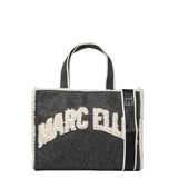 Buby Cloth M Borsa a spalla | Nero chiaro | Marc Ellis