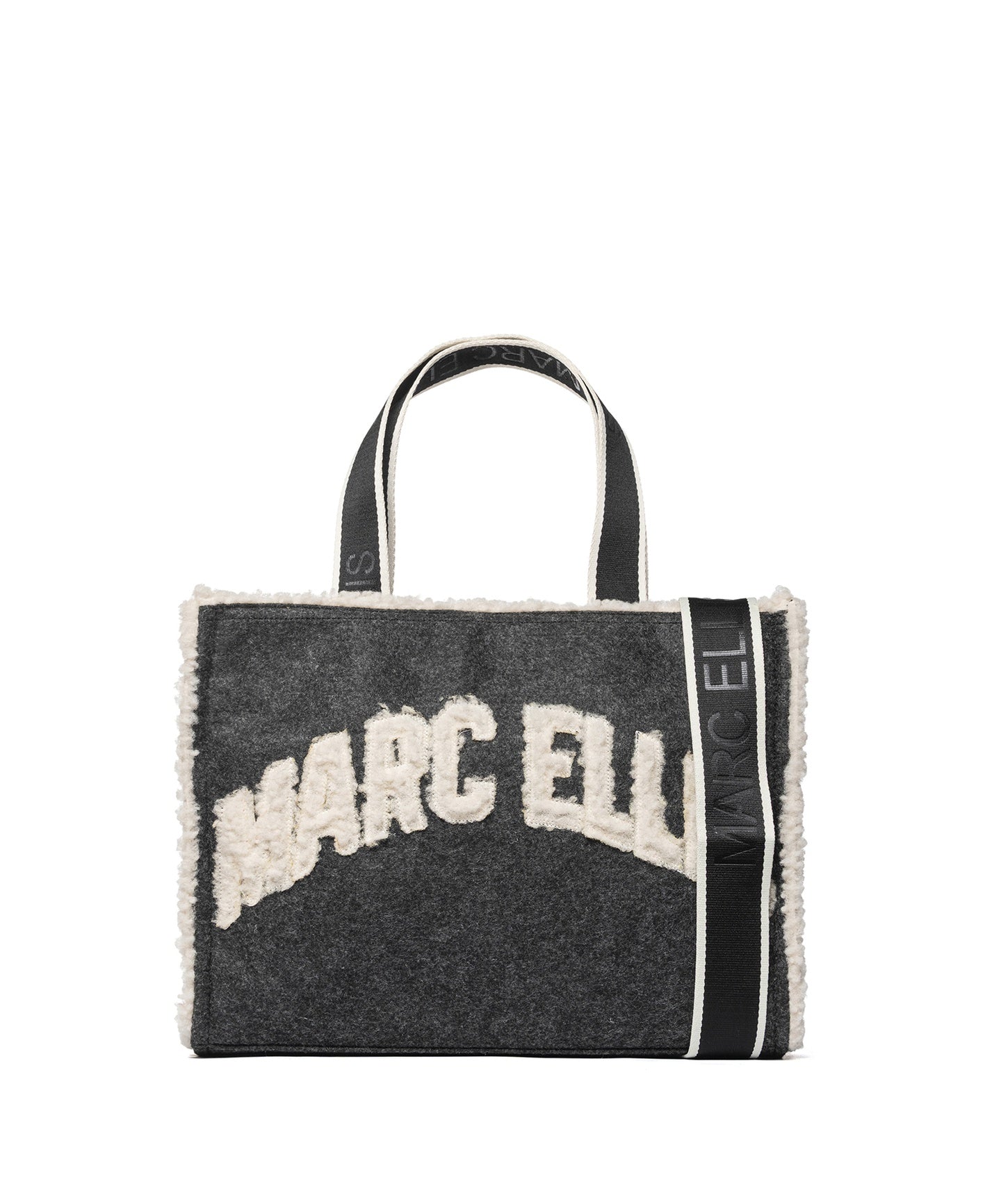 Buby Cloth M Borsa a spalla | Nero chiaro | Marc Ellis