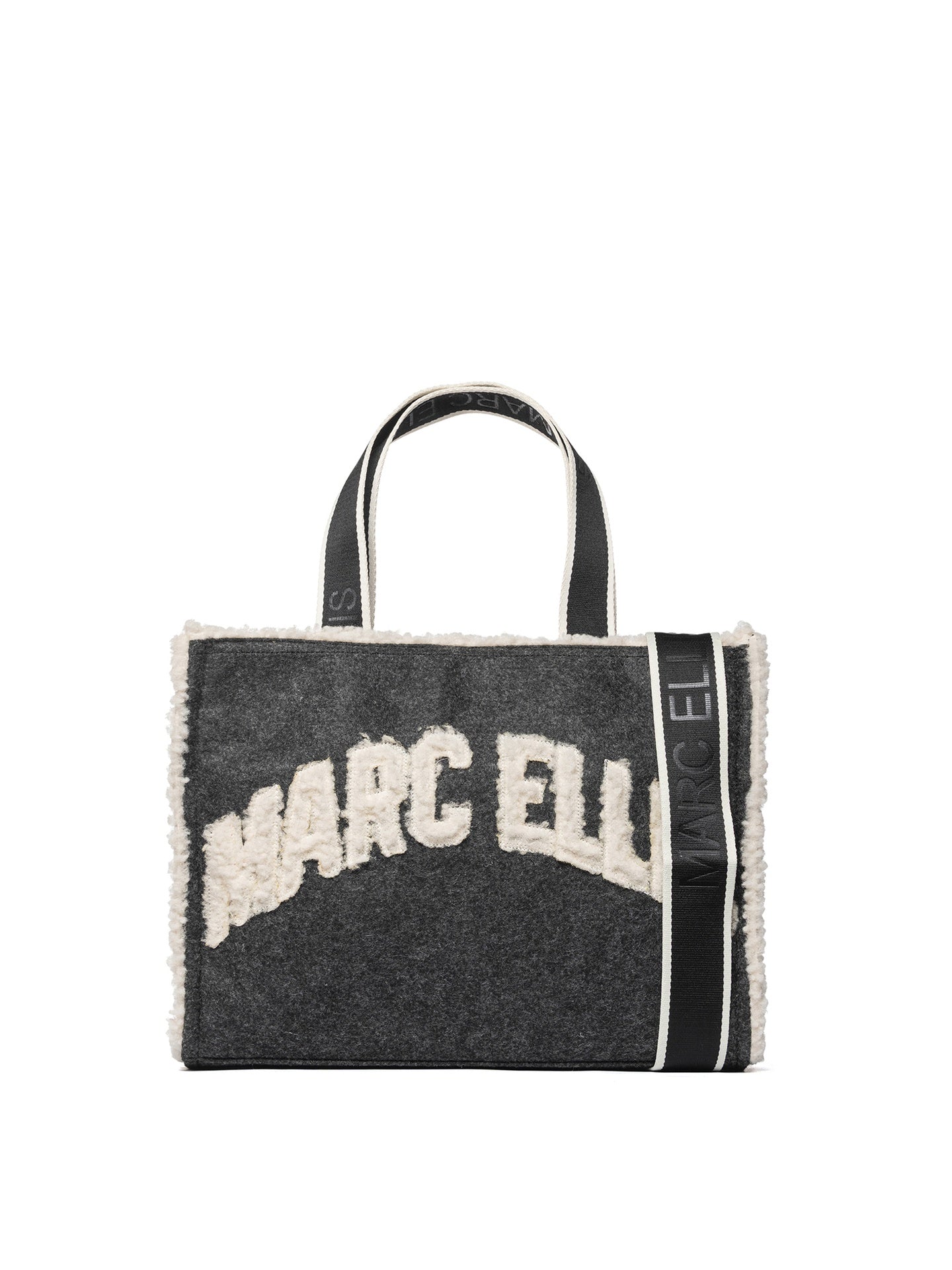 Buby Cloth M Borsa a spalla | Nero chiaro | Marc Ellis