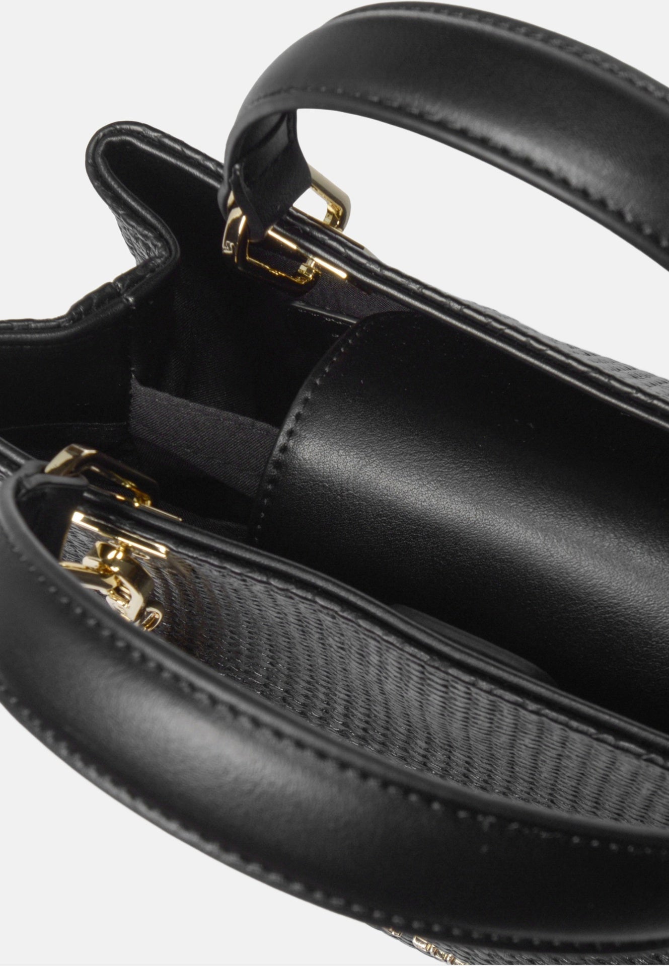 Krissy M Straw Borsa a mano Black