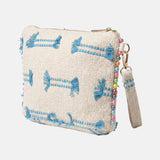 Cassy Indy 26 Pochette Beige and Blue