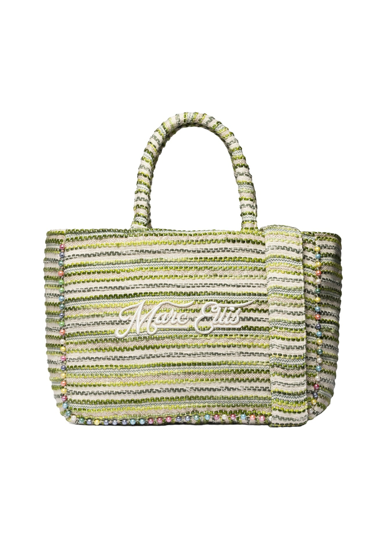 Buby M Indy 26 Borsa a mano Beige and Green