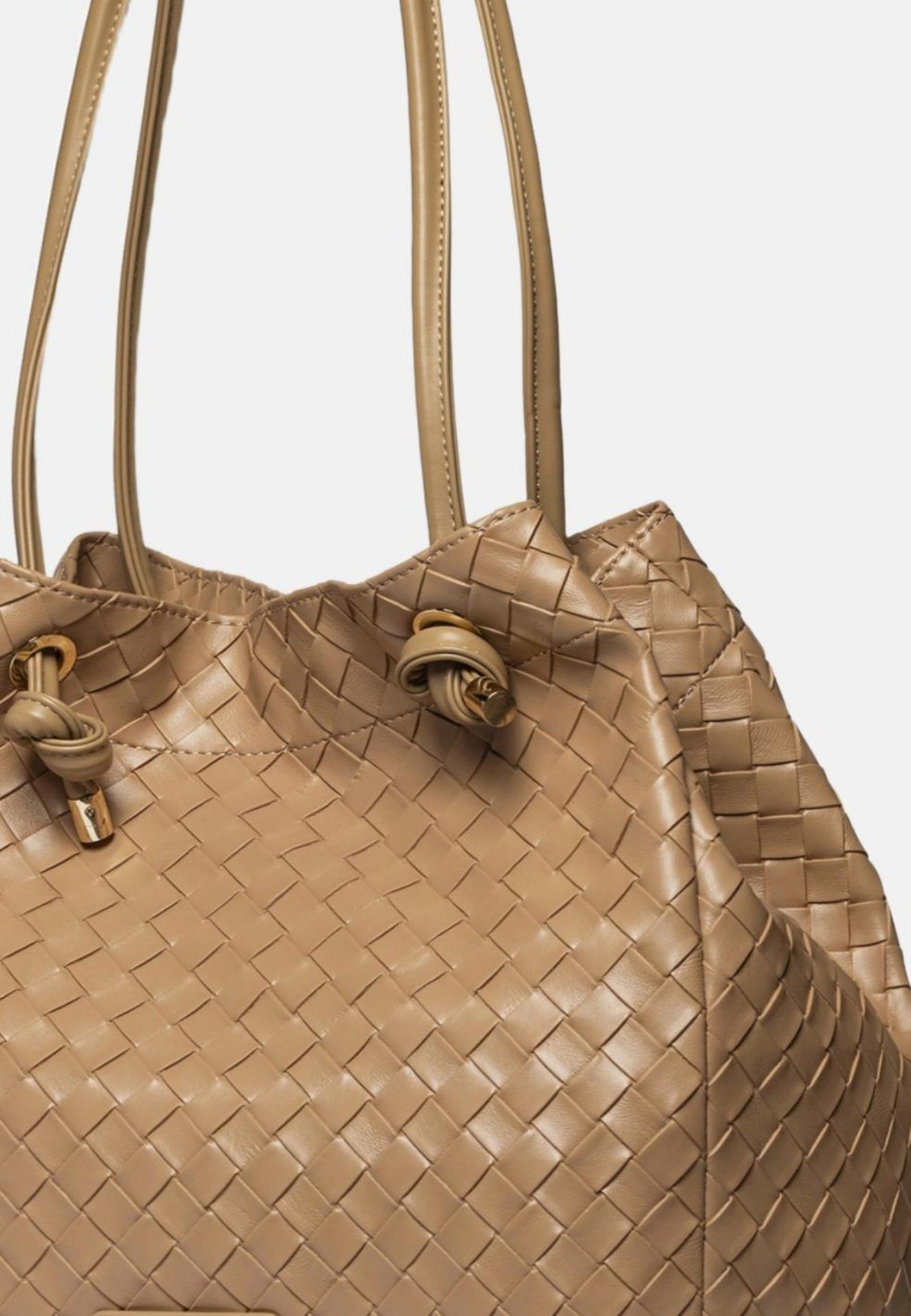 Bryanna Plait Borsa a spalla Brown