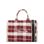 Buby Check L Borsa a spalla | Rubino | Marc Ellis