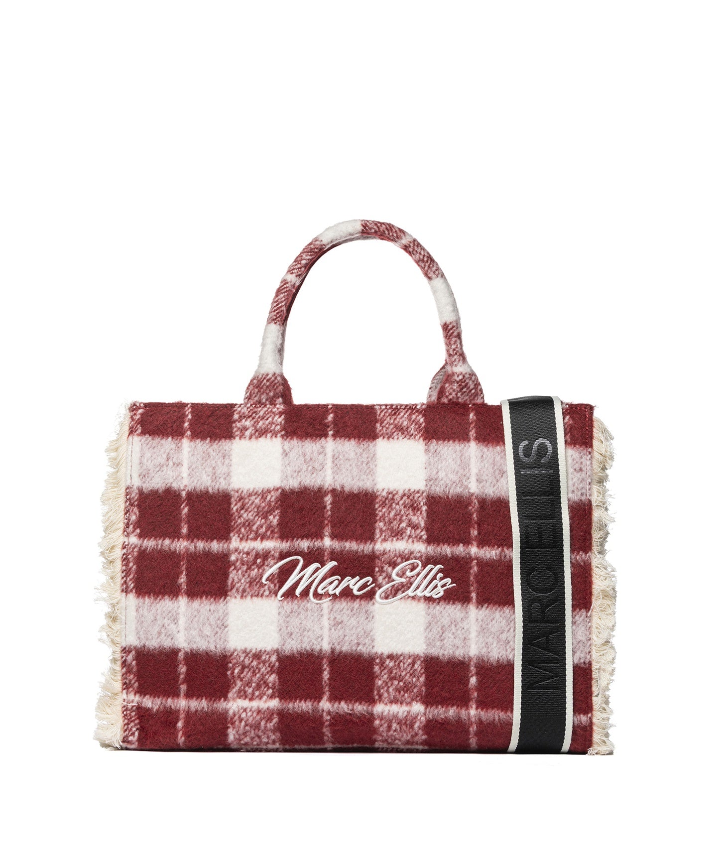 Buby Check L Borsa a spalla | Rubino | Marc Ellis