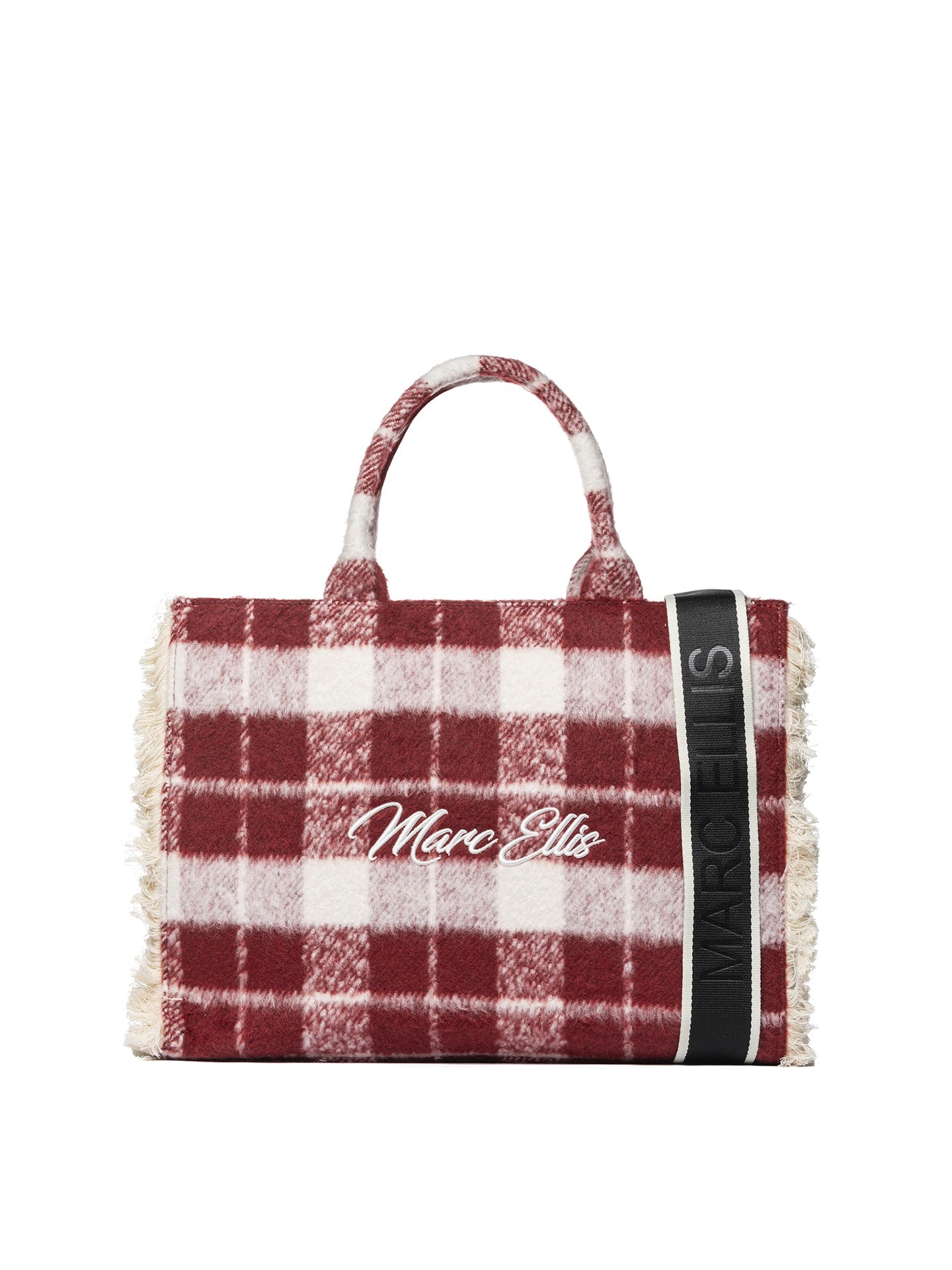 Buby Check L Borsa a spalla | Rubino | Marc Ellis