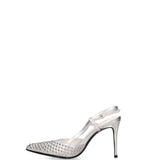 Scarpa con tacco MARC ELLIS | Argento