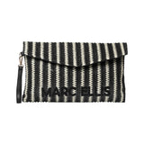 Buby Eivissa C. Borsa a mano Black and Beige