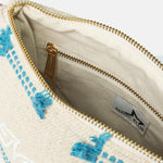 Cassy Indy 26 Pochette Beige and Blue