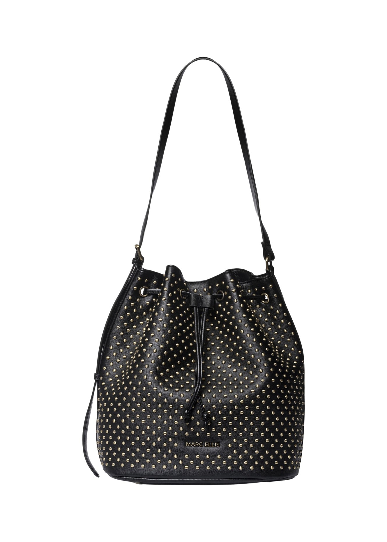 Layla Rock Borsa a spalla Black and Gold