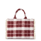 Buby Check L Borsa a spalla | Rubino