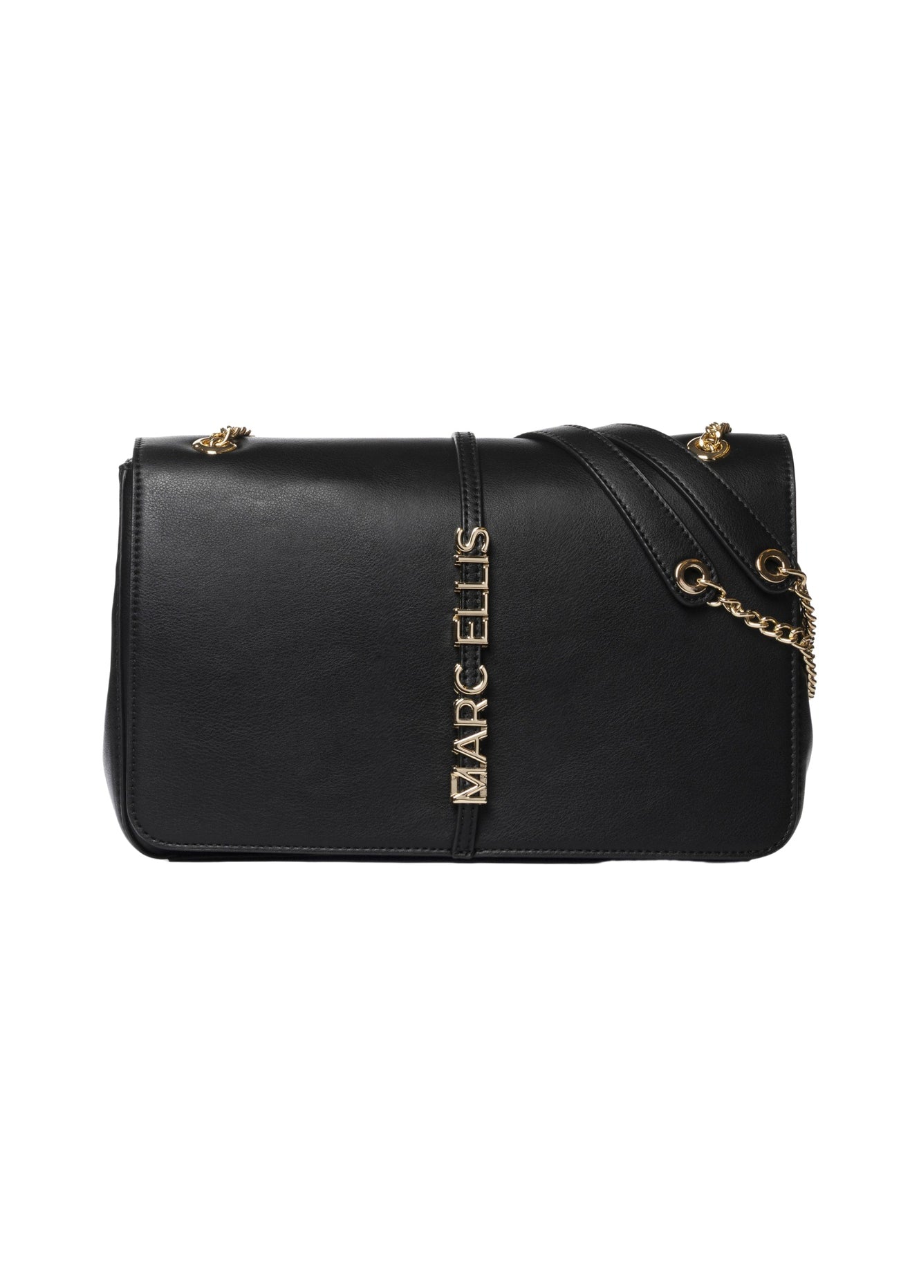 Joelle Macro Lt Borsa a spalla Black and Gold