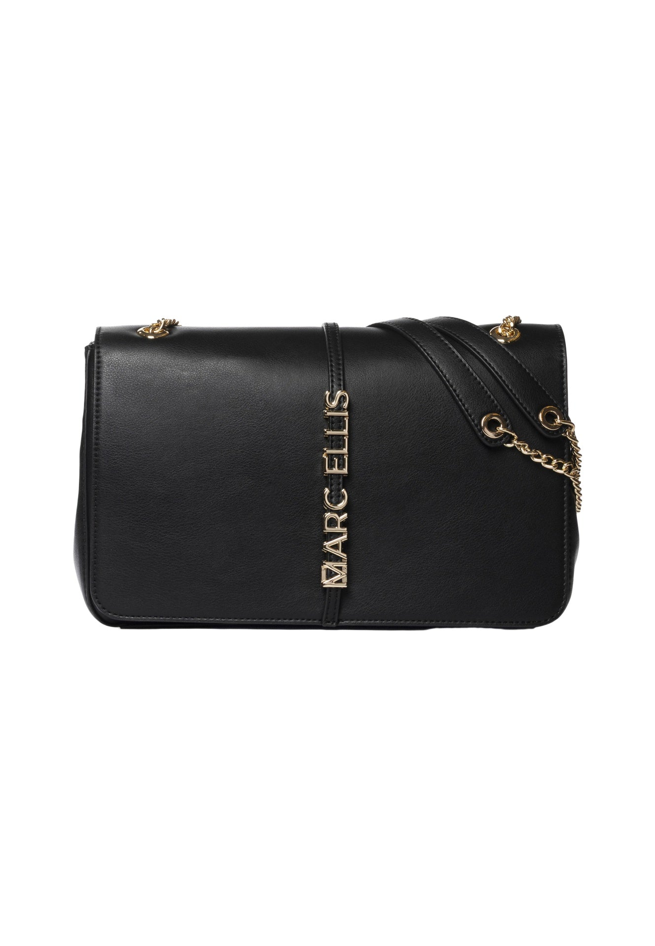 Joelle Macro Lt Borsa a spalla Black and Gold
