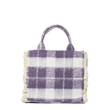 Buby Check S Borsa a spalla | Viola